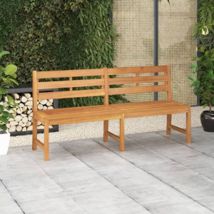 Ławka ogrodowa 180cm lite drewno tekowe