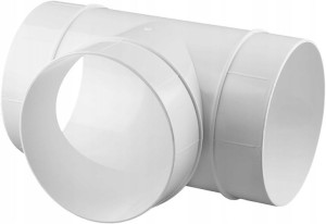 Łącznik Trójnik Rury Wentylacyjnej Okrągłej 150mm