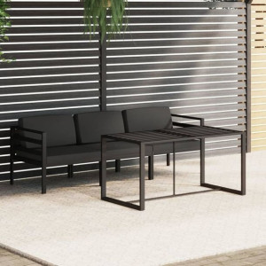 Zestaw ogrodowy 4-cz. poduszki aluminium antracyt