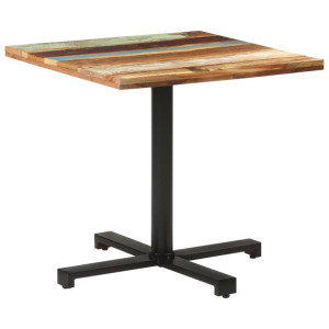 Stolik bistro 80x80x75cm lite drewno z odzysku