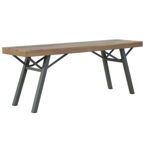 Ławka ogrodowa 120cm lite drewno akacjowe
