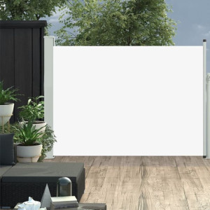 Markiza boczna na taras 100x500cm kremowa