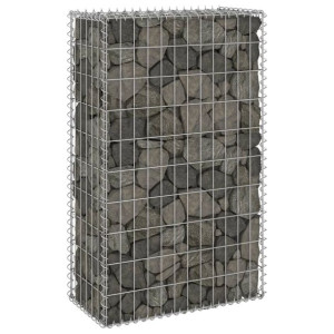 Ściana gabionowa z pokrywami galwanizowana stal 60x30x100cm