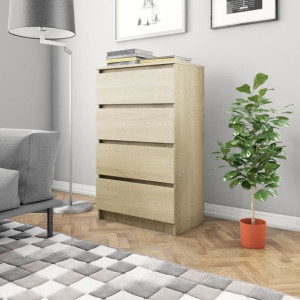 Komoda dąb sonoma 60x35x98cm szuflady