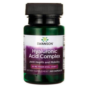 SWANSON Kwas Hialuronowy Complex 60 kaps.