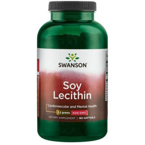 SWANSON Lecytyna 1200 mg 180 kaps.