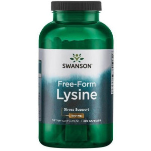 SWANSON L-Lizyna 500 mg 300 kaps.