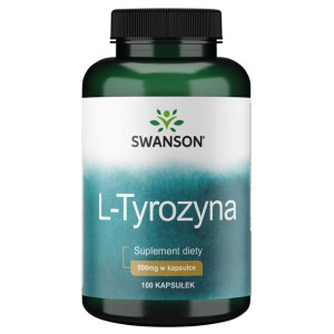SWANSON L-Tyrozyna 500 mg 100 kaps.