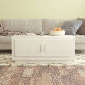 Stolik kawowy biały połysk 102x50x45cm