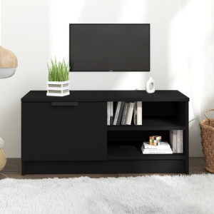 Szafka RTV czarna 80x35x36.5cm