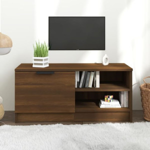Szafka RTV brązowy dąb 80x35x36.5cm