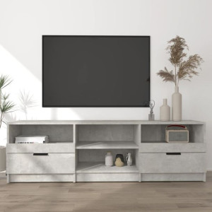 Szafka RTV szary beton 150x33.5x45cm