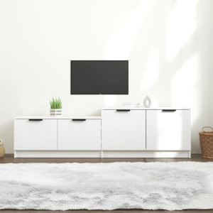 Szafka RTV biała 158.5x36x45cm