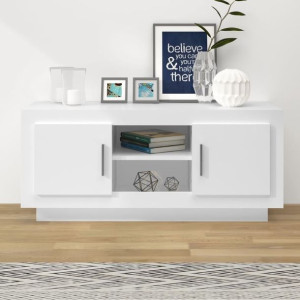 Szafka RTV biała 102x35x45cm