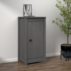 Szafka szara 40x35x80cm lite drewno sosnowe
