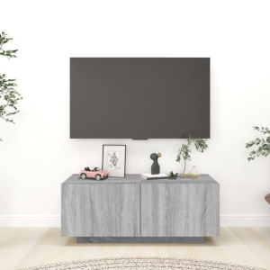 Szafka RTV szary dąb 100x35x40cm
