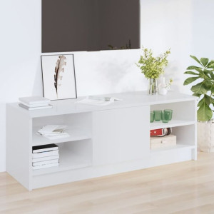 Szafka RTV biała połysk 102x35.5x36.5cm