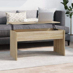Stolik kawowy dąb sonoma 102x50.5x52.5cm