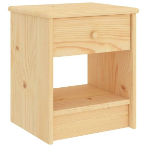 Szafka nocna jasne drewno sosnowe 35x30x40cm