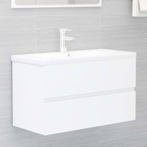 Szafka pod umywalkę biała 80x38.5x45cm