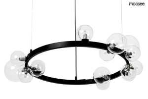 MOOSEE lampa wisząca ALURE 85 czarna