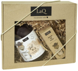 LaQ "Dzik" Zestaw Prezentowy Męski Żel 500 ml + Olejek 30 ml