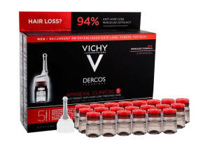 Vichy Dercos Aminexil Clinical 5 Preparat przeciw wypadaniu włosów 21x6ml z
