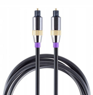 Kabel Przewód Optyczny Toslink T-t 1,5m Digital Hq
