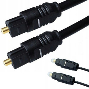 Kabel Przewód Optyczny Toslink T-t 1,5m Digital Hq