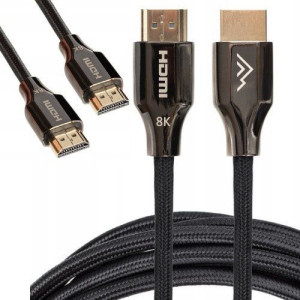 Kabel Przewód Hdmi-hdmi V2.1 8k60hz 4k Fhd Hd 1,5m