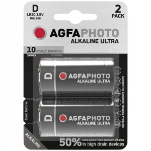 2x Bateria Agfaphoto Ultra D Lr20 R20 Alkaliczna