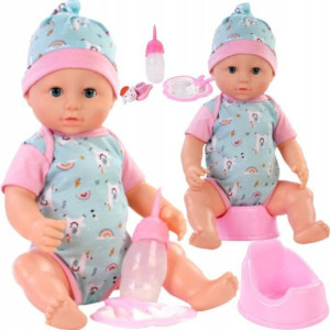 Lalka Bobas Mówi Pl Smoczek Butelka Nocnik Siusia+