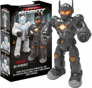 Robot Interaktywny Światło Dźwięk Chodzi Strzela