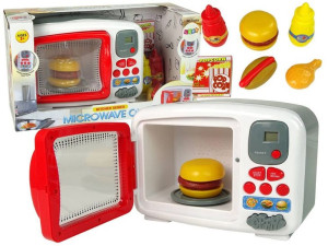 Kuchenka Mikrofalowa Mikrofalówka Hamburger Hot Dog Akcesoria