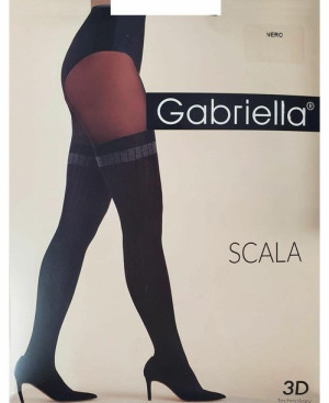 GABRIELLA SCALA Rajstopy damskie 60 DEN k.:NERO r.:4