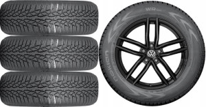 NOWE KOŁA ZIMOWE VW Caddy 3 III Nokian 225/45R17