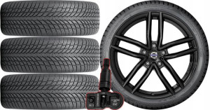 KOŁA ZIMOWE Volvo S60 1 Nokian 225/45R17 + TPMS