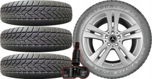 Koła Mercedes Glc X253 Dunlop 235/60r18 Tpms
