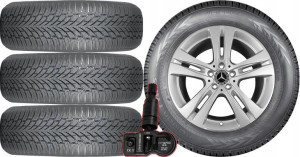 Koła Mercedes Glc X253 Nokian 235/60r18 Tpms