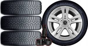 Koła Mercedes Gla H247 Dunlop 235/55r18 Tpms