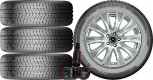 Koła Mercedes Glk X204 Barum 235/55r18 Tpms