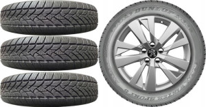 Koła Zima Peugeot 3008 Dunlop 215/65r17