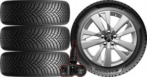 Koła Peugeot 508 Hankook 215/55r17 +tpms