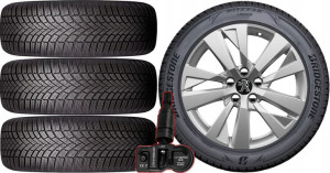 KOŁA PEUGEOT 508 SW Bridgestone 215/55R17 +TPMS