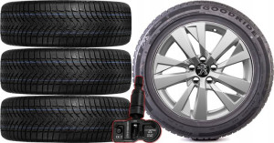 Koła Peugeot 407 Coupe Goodride 215/55r17 +tpms