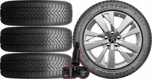 Koła Peugeot 308 Ii Gt Dunlop 205/50r17 +tpms