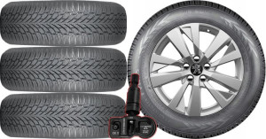 Koła Peugeot 3008 Nokian 215/65r17 +tpms