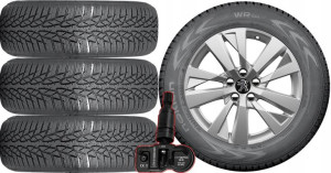 Koła Peugeot 308 Ii Nokian 225/45r17 +tpms