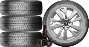 Koła Peugeot 3008 Barum 215/65r17 +tpms