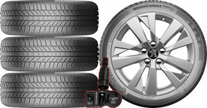 KOŁA PEUGEOT 308 2 GT SW Continental 205/50R17 TPM